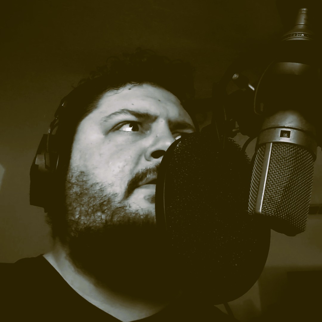 Atticus and a microphone